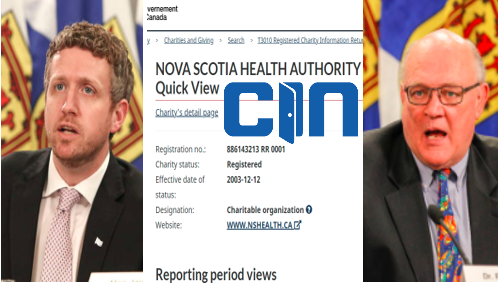 Nova Scotia Public Health Is A Non Governmental Charitable Organization, Used To Lock You Down