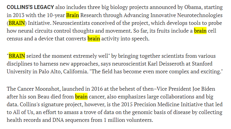 Image 233 | mrna developer, obama “brain interface” tzar, directly connected to fauci & ai transhumanist covid agenda | health